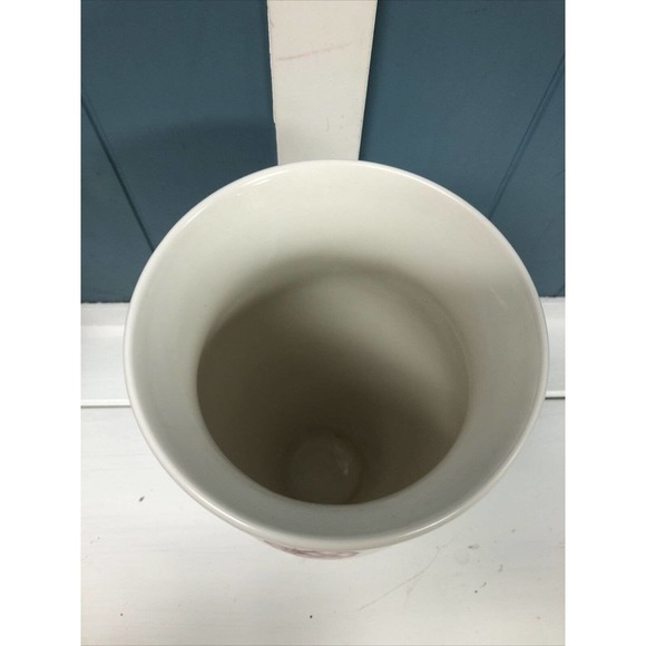 Lenox‎ Artist Sketchbook 11" Pink Pelargonium Zonal Vase Flowers Floral - Picture 4 of 5